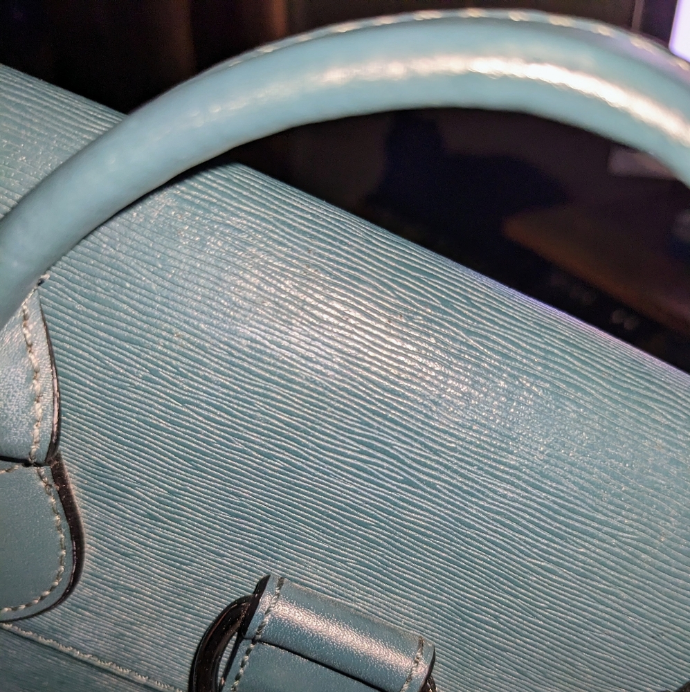 Lodis Bel-Air Odie teal colored backpack - Picture 2 of 15